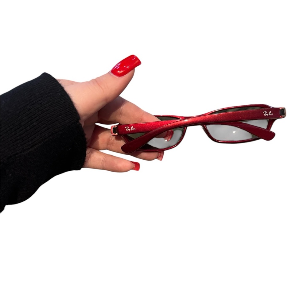 RAY BAN Red Mini Sunglasses!! - Picture 3 of 4